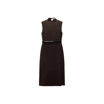 ZARA Sleeveless Dress Women's Brown