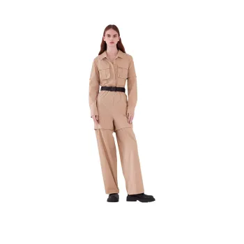 GOELIA Jumpsuits Women's 45W Khaki