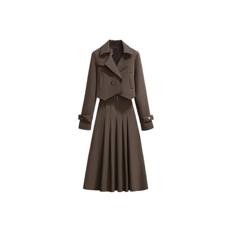 Wbwq Two Piece Skirt Sets Women's-0