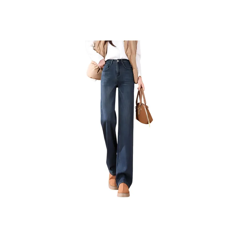 Weixi Jeans Women's Jadeite Blue-0