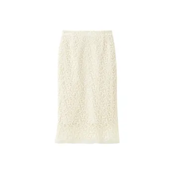 OVV Casual Long Skirts Women's Light Yellow A3