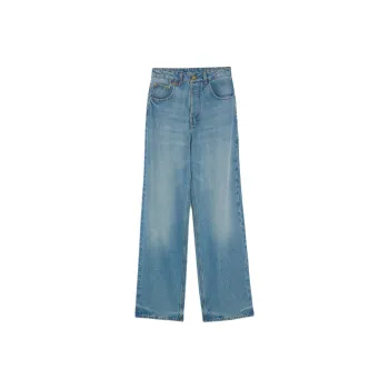 Jacquemus Large Denim Pant 'Blue/Tabac'