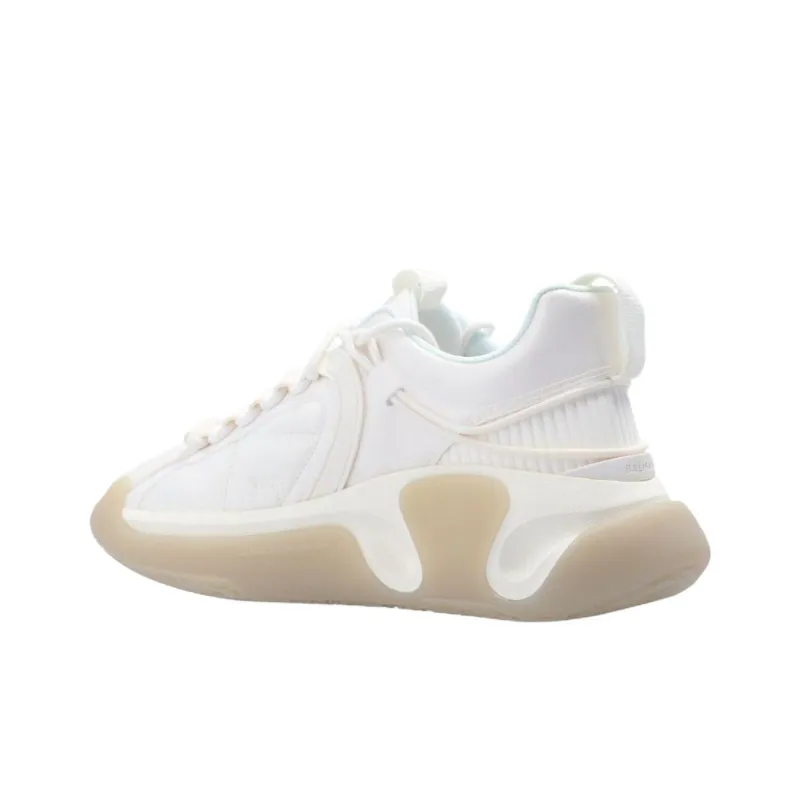 BALMAIN B Runner Low Top Casual Shoes Women's Beige-3