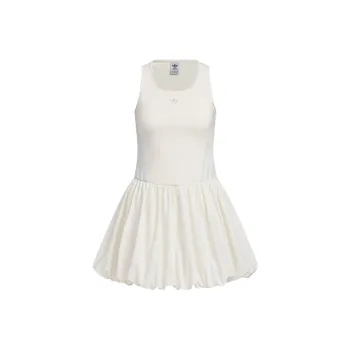 Adidas Originals BUBBLE DRESS Sleeveless Dress Women's Pink White