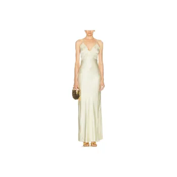 LOVESHACKFANCY Slip Dresses Women's Beige