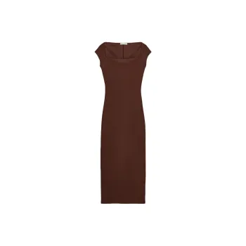ZARA Sleeveless Dress Women's Chocolate