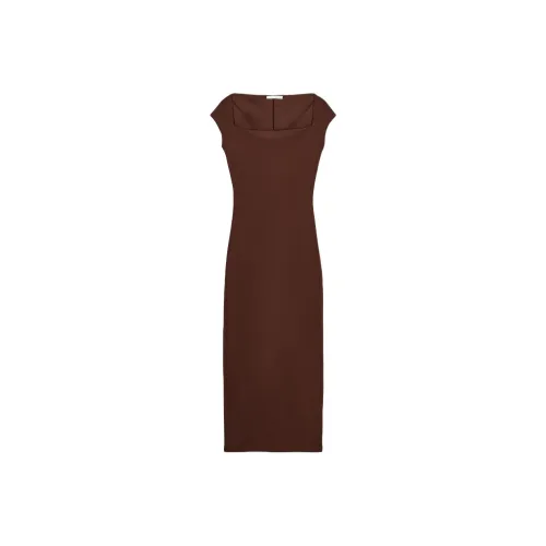 ZARA Sleeveless Dress Women's Chocolate