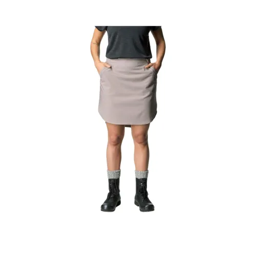 Houdini SS24 W's Stride Skirt Casual Short Skirts Women's Morning Mist Gray