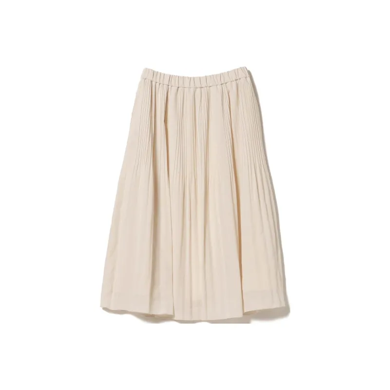 Beams SS23 Casual Long Skirt Women's Beige-0