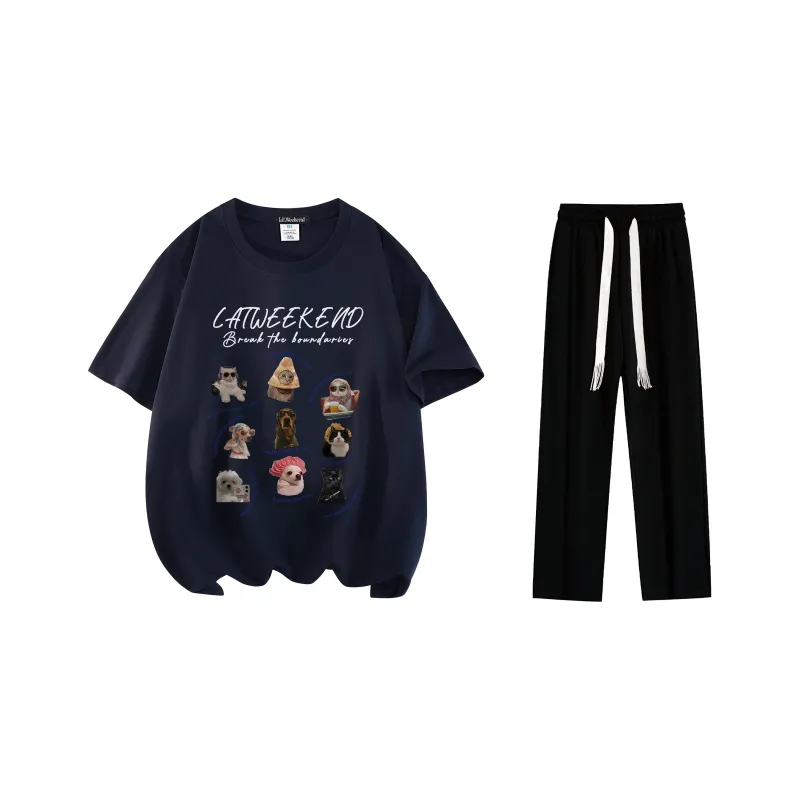 LA'T.WEEKEND Casual Sportswear Unisex-20
