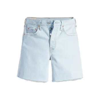 Levis Denim Shorts Women's White Blue