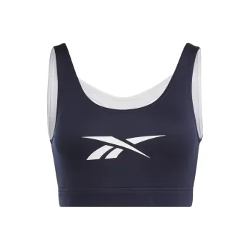Reebok WORKOUT READY SPORTS BRA Sports Underwear Women's Marine Blue