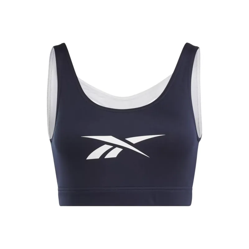 Reebok WORKOUT READY SPORTS BRA Sports Underwear Women's Marine Blue-0