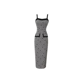BETTER BING Sleeveless Dress Women's Gray