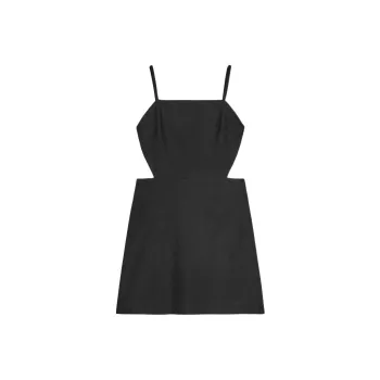 ZARA Slip Dresses Women's Black