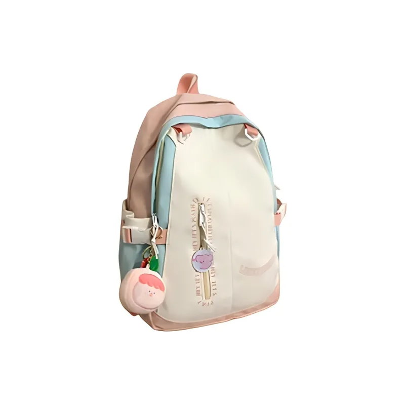 CARTELO Nylon Backpack Large Size Women's Multicolor-4