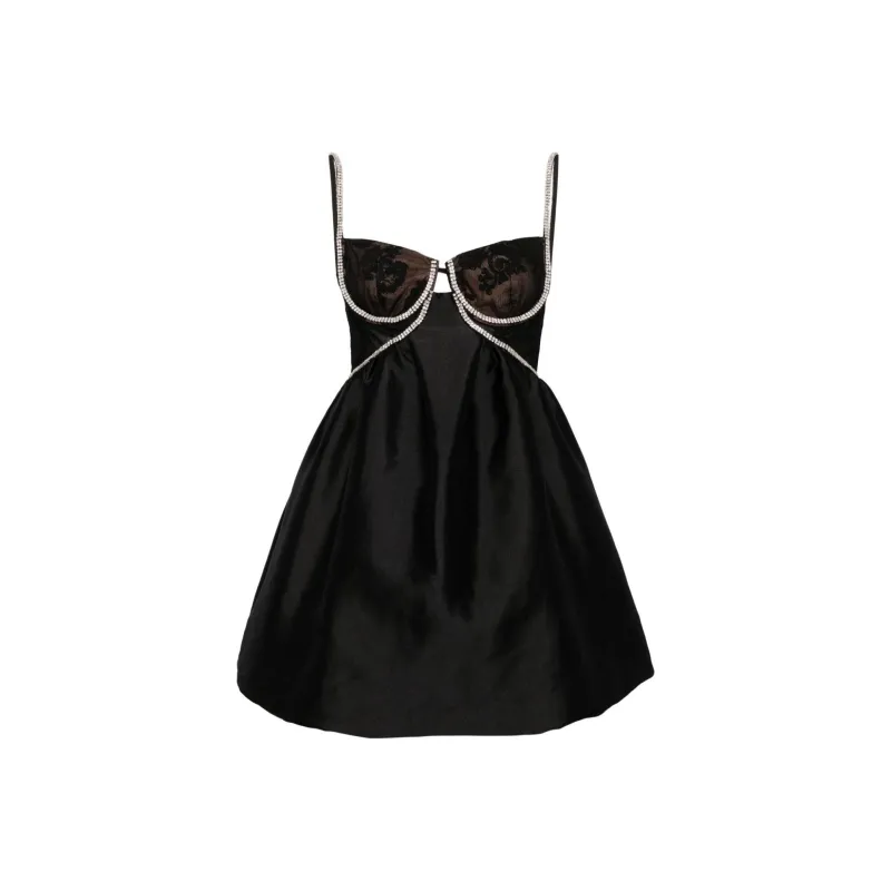 Self portrait Embellished Sleeveless Dress-0