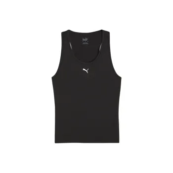 PUMA RUN CLOUDSPUN Women's Running Tank Sport Vests Women's Black