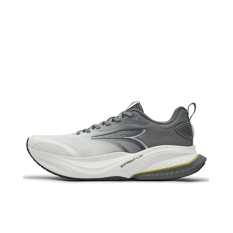 361° Shock Absorbers Slip Resistant Breathable Low Top Casual Running Shoes Men's Graphite Gray-0