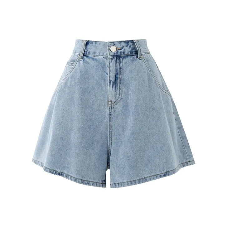 SOON FLOWER Denim Shorts Summer Women's-0