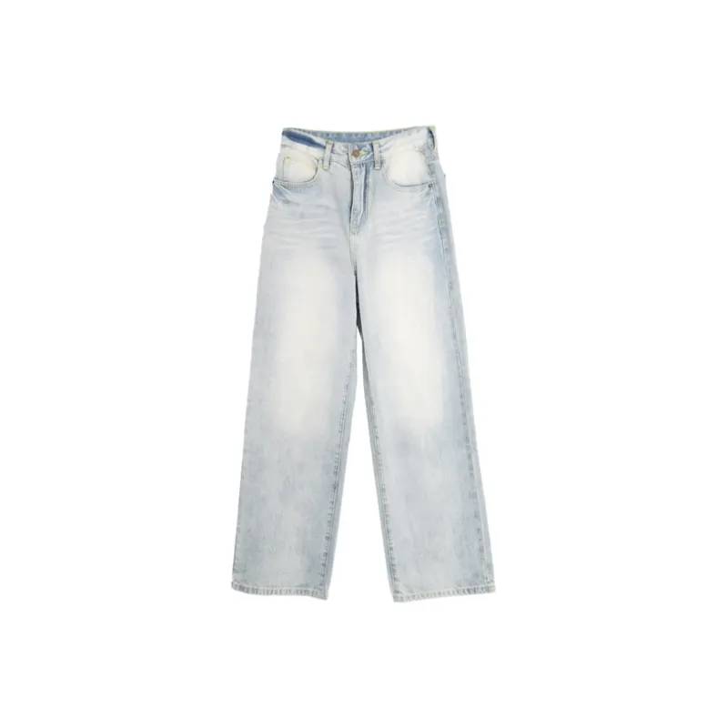 SETIROM Jeans Women's Light Blue-0