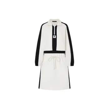 MO&CO Two Piece Skirt Sets Women's Ecru