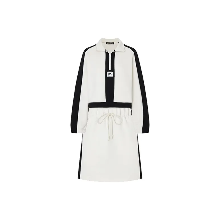 MO&CO Two Piece Skirt Sets Women's Ecru-0