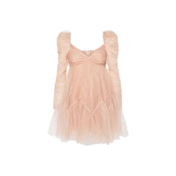 Zimmermann Polka Dot Tulle Minidress