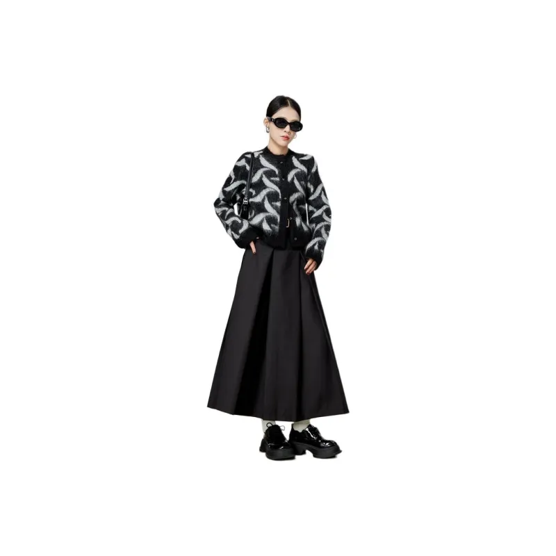 Weekly Two Piece Skirt Sets Women's Set Black-0