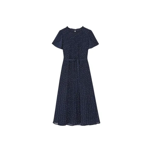 【dme】 Short Sleeved Dress Women's