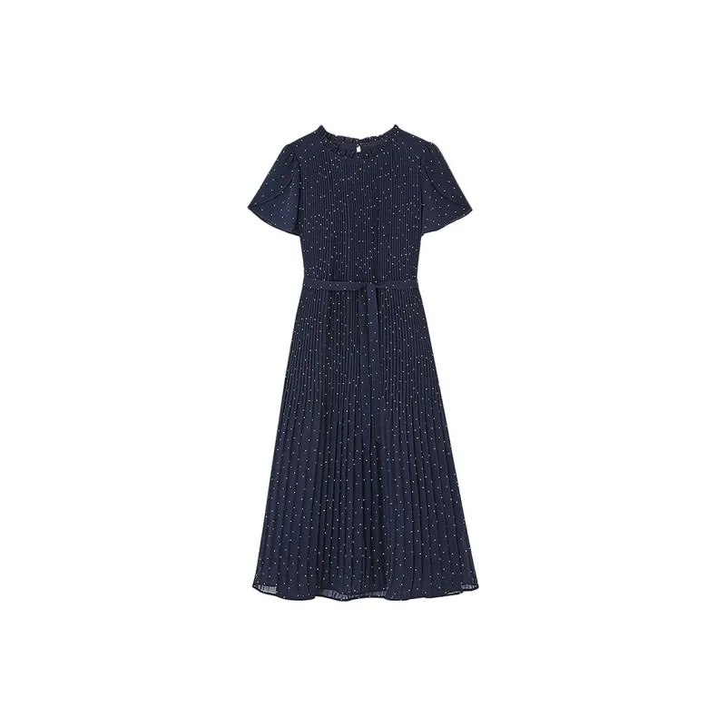 【dme】 Short Sleeved Dress Women's-0