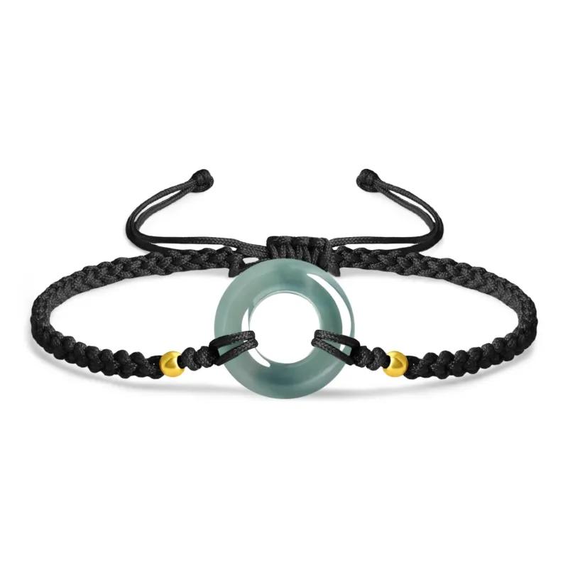 Lao Feng Xiang Glutinous Jade Jadeite Bracelets Unisex-5