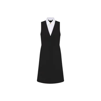DIOR Sleeveless Dress Women's Black