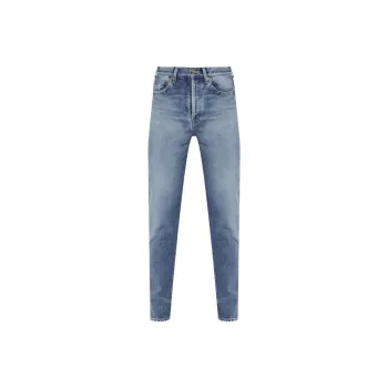 SAINT LAURENT Button Detailed Skinny Jeans