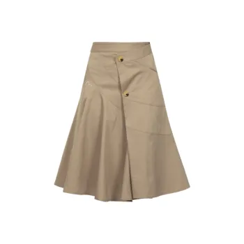 EVISU Casual Long Skirts Women's Taupe