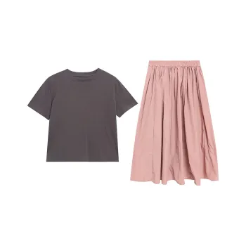 PZHK Two Piece Skirt Sets Women's
