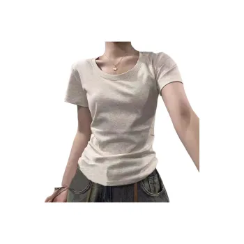 ORIGIN T Shirts Women's Light Gray