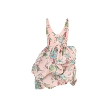 Zimmermann Matchmaker Drape Mini Dress