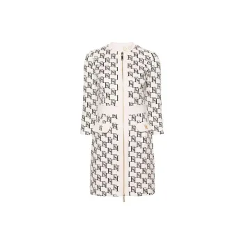 Elisabetta Franchi SS24 Long-Sleeved Dresses Women's White