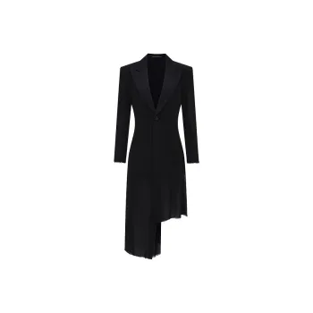 Yohji Yamamoto Coats Women's Black