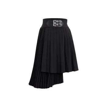 AUI Casual Short Skirts Women's Black