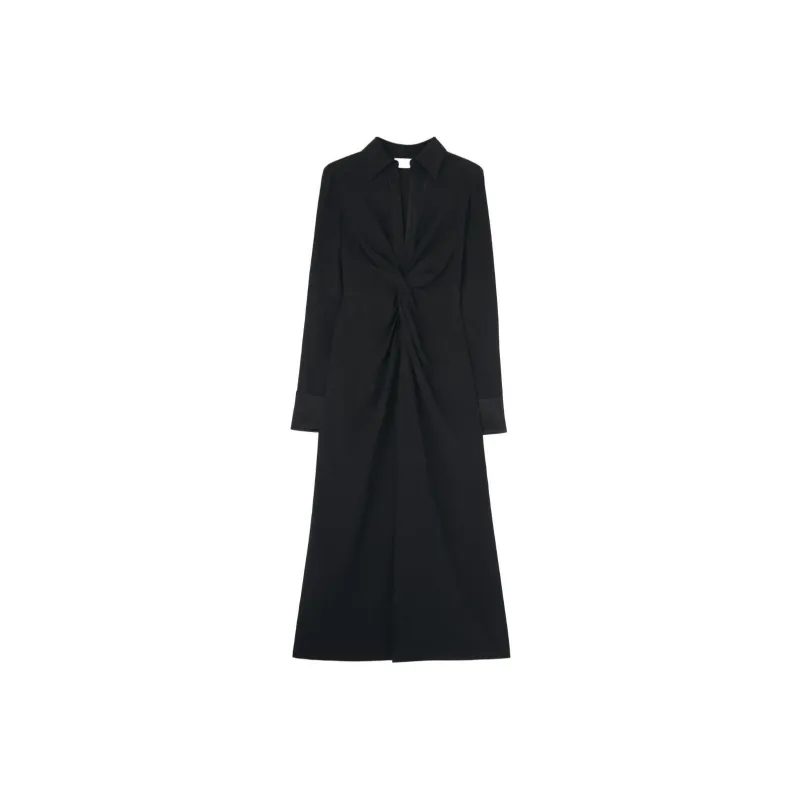 St. John Knot-waist Shirtdress-0