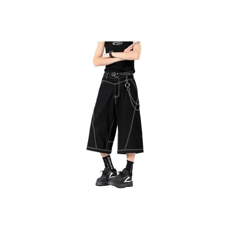 RASHOMONG Denim Shorts Unisex-0