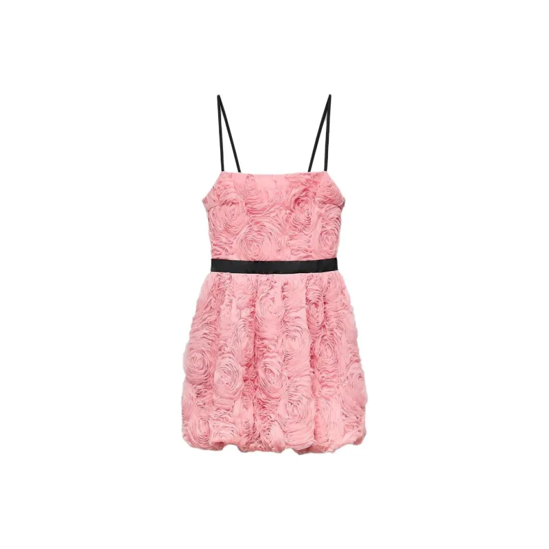 ZARA Slip Dresses Women's Pink-0