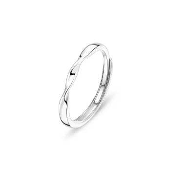 VOCK 999 Fine Silver Rings Unisex