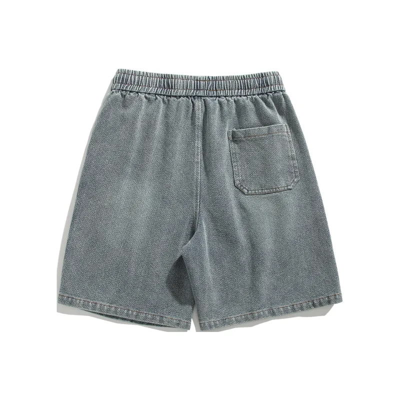 REXSHION Denim Shorts Unisex-8