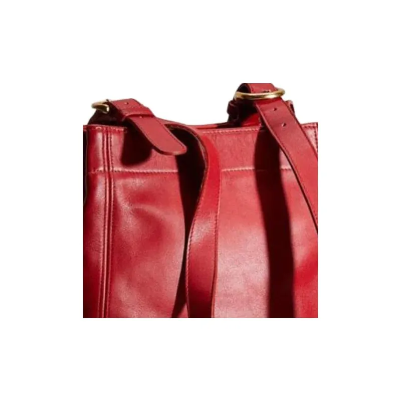 COACH Soho Glove Tanning Buckle Bag Handbag, Shoulder Bag Women's Red-2