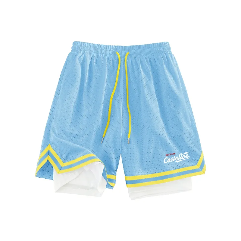 PAUL COSTELLOE Basketball Shorts Unisex-15