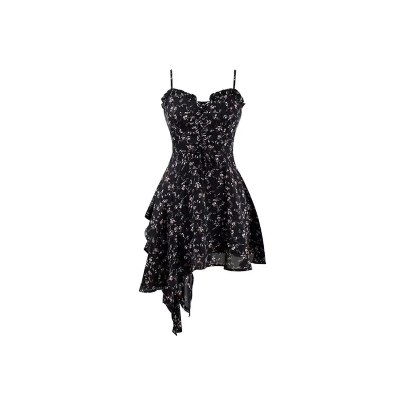 SECFLY OFFICIAL Slip Dress Women's Black-0