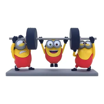 Running Minion Minions Despicable Me 4 Sports Edition Chibi Figures